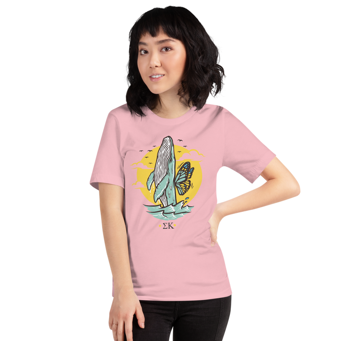 Sigma Kappa "Whale-Butterfly" T-Shirt