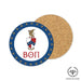 Beta Theta Pi Beverage coaster round (Set of 4) - greeklife.store