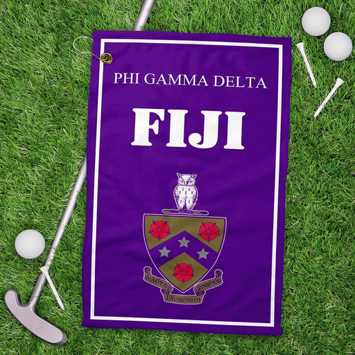 Phi Gamma Delta Golf Towel - greeklife.store