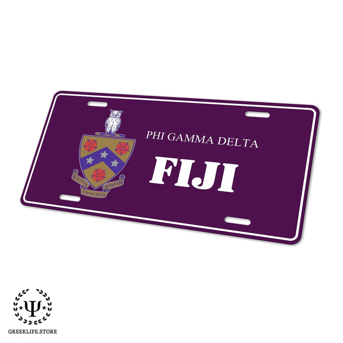 Phi Gamma Delta Decorative License Plate - greeklife.store