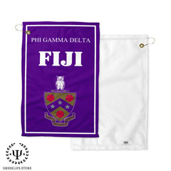 Phi Gamma Delta Absorbent Ceramic Coasters with Holder (Set of 8)