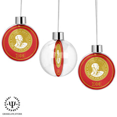 Sigma Phi Epsilon Christmas Ornament Santa Magic Key