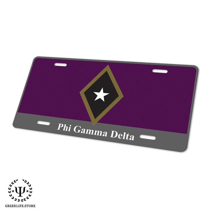 Phi Gamma Delta Decorative License Plate - greeklife.store