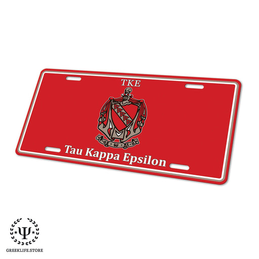 Tau Kappa Epsilon Decorative License Plate - greeklife.store