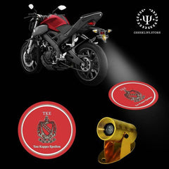 Tau Kappa Epsilon Motorcycle Bike Car LED Projector Light Waterproof