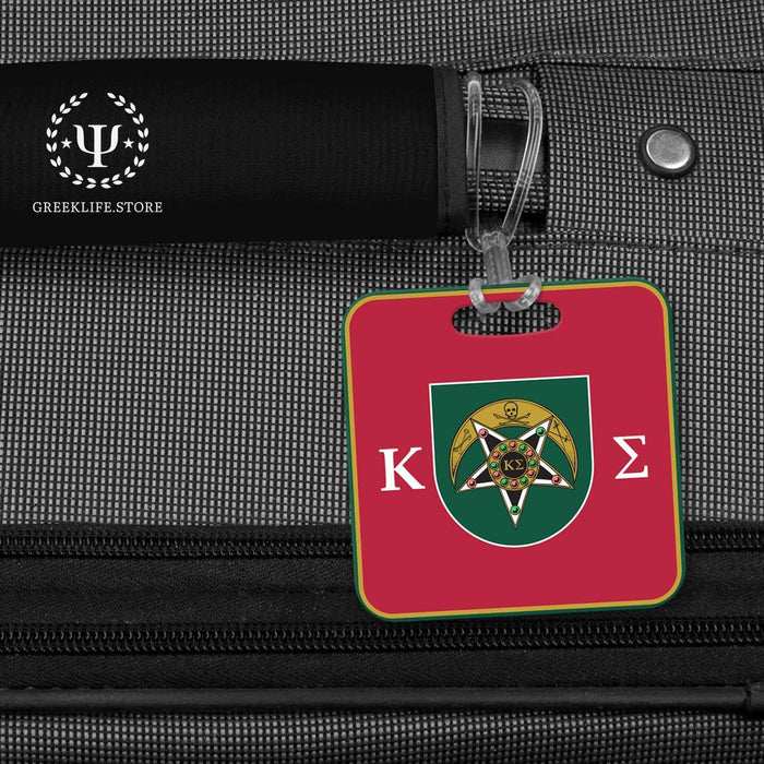 Kappa Sigma Luggage Bag Tag (square) - greeklife.store
