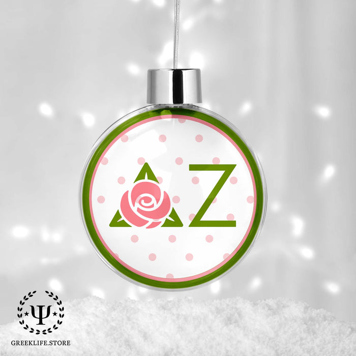 Delta Zeta Christmas Ornament - Ball