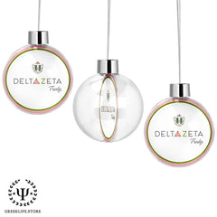 Delta Zeta Christmas Ornament - Snowflake