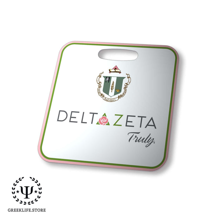 Delta Zeta Luggage Bag Tag (square) - greeklife.store