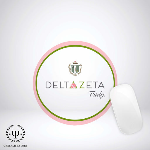 Delta Zeta Mouse Pad Round - greeklife.store