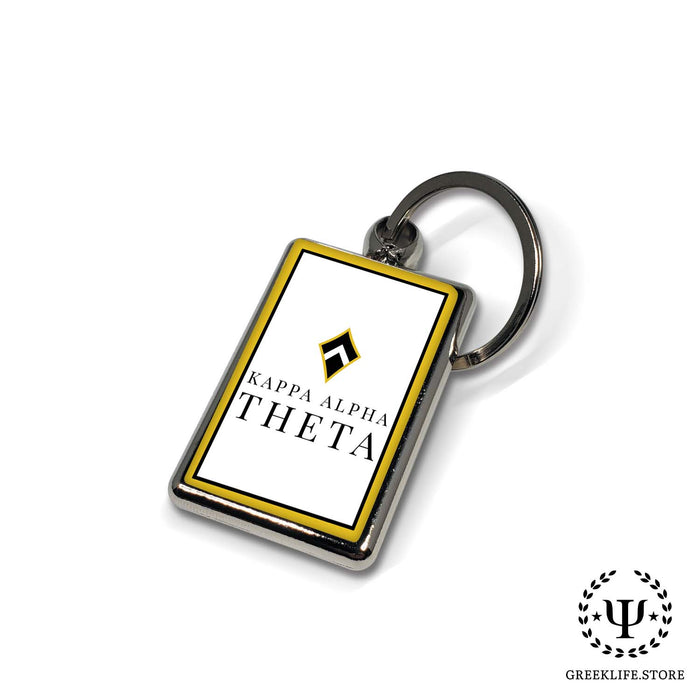 Kappa Alpha Theta Keychain Rectangular