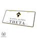 Kappa Alpha Theta Decorative License Plate - greeklife.store