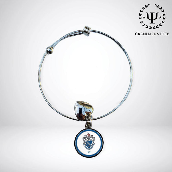 Theta Xi Round Adjustable Bracelet - greeklife.store