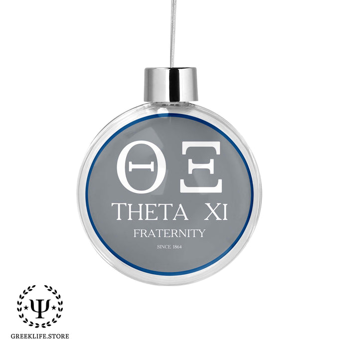 Theta Xi Christmas Ornament - Ball
