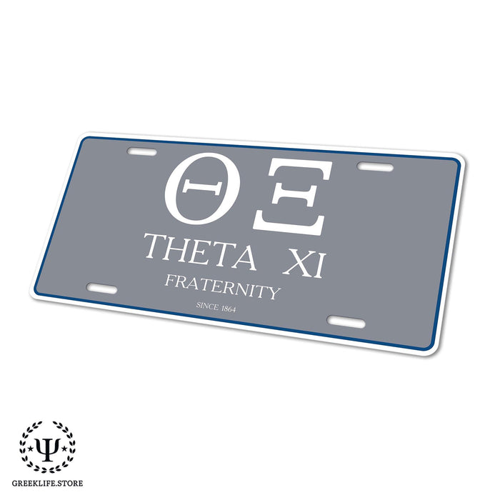 Theta Xi Decorative License Plate - greeklife.store