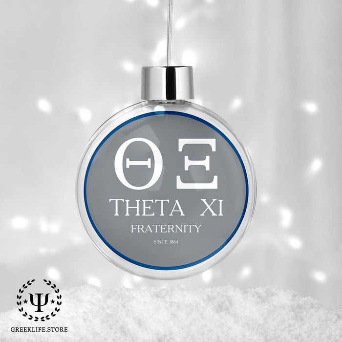 Theta Xi Christmas Ornament - Ball