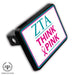 Zeta Tau Alpha Trailer Hitch Cover - greeklife.store
