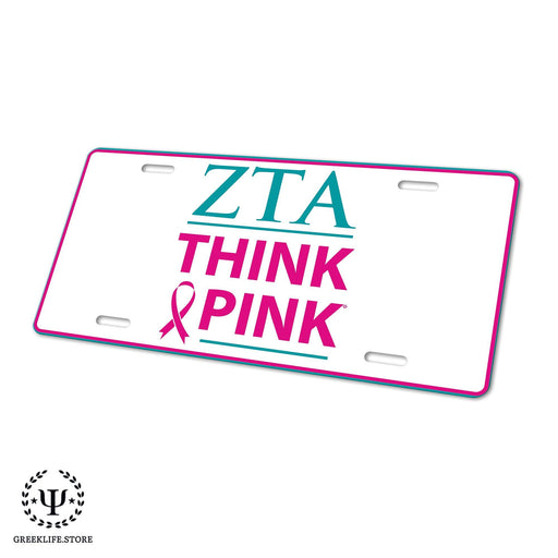 Zeta Tau Alpha Decorative License Plate - greeklife.store