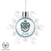 Zeta Tau Alpha Christmas Ornament - Snowflake - greeklife.store