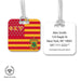 Phi Kappa Psi Luggage Bag Tag (square) - greeklife.store