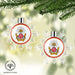 Phi Sigma Kappa Christmas Ornament - Snowflake - greeklife.store