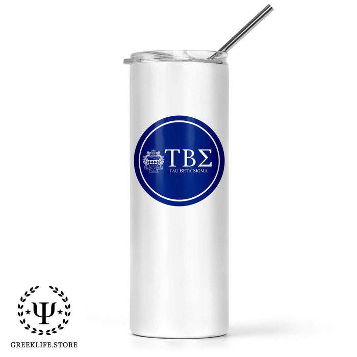 Tau Beta Sigma Stainless Steel Skinny Tumbler 20 OZ