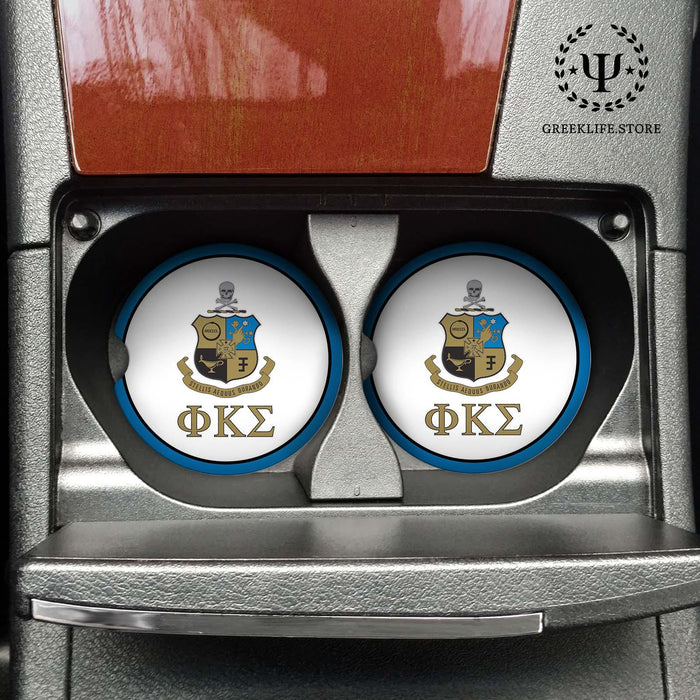 Phi Kappa Sigma Car Cup Holder Coaster (Set of 2) - greeklife.store