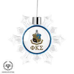 Phi Kappa Sigma Christmas Ornament Santa Magic Key
