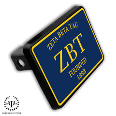 Zeta Beta Tau Keychain Rectangular