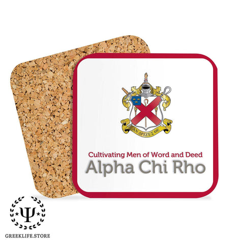 Alpha Chi Rho Beverage Coasters Square (Set of 4)