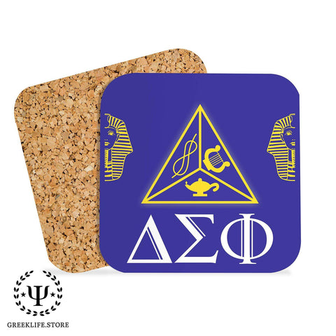 Delta Sigma Phi Beverage Coasters Square (Set of 4)