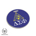 Delta Sigma Phi Luggage Bag Tag (round) - greeklife.store