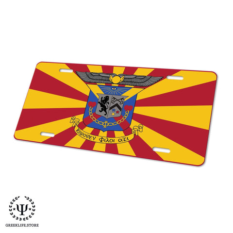 Delta Kappa Epsilon Decorative License Plate