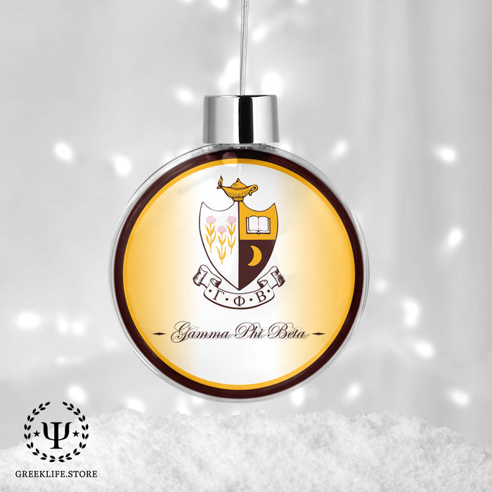 Gamma Phi Beta Christmas Ornament - Ball