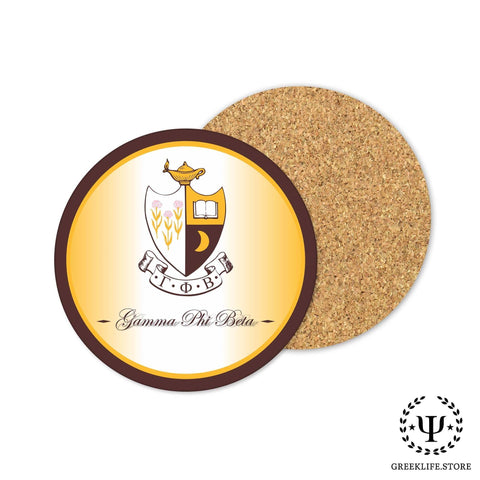Gamma Phi Beta Beverage Coasters Round (Set of 4)