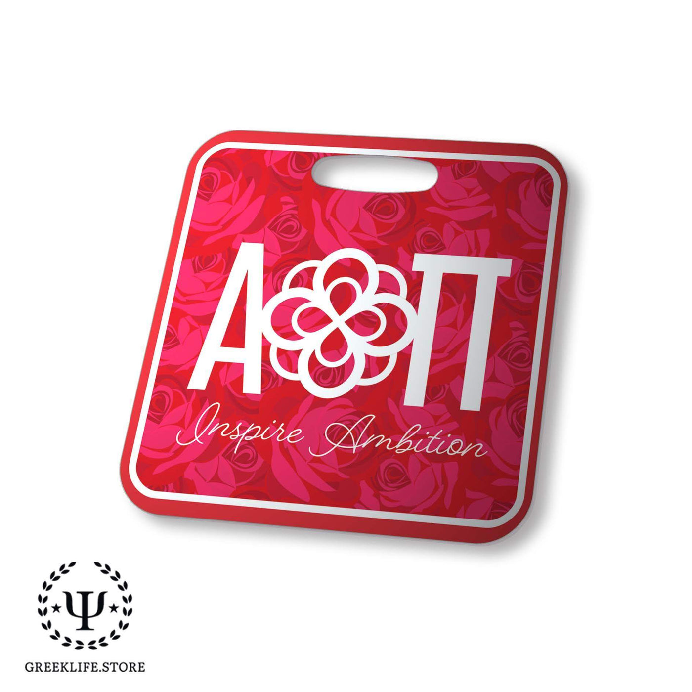 Alpha Omicron Pi Luggage Bag Tag (square) — GreekLife.Store