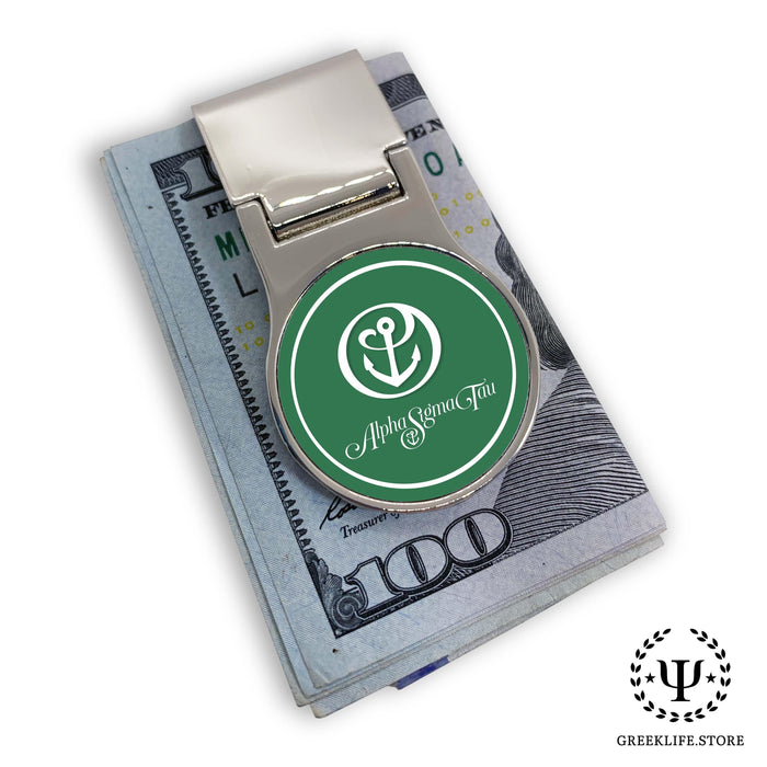 Alpha Sigma Tau Money Clip - greeklife.store