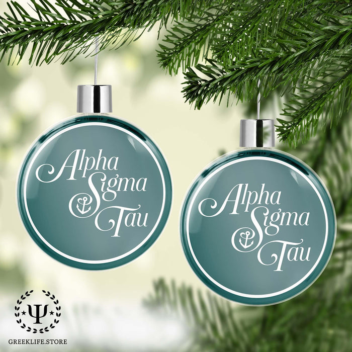 Alpha Sigma Tau Ornament - greeklife.store
