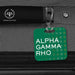 Alpha Gamma Rho Luggage Bag Tag (square) - greeklife.store