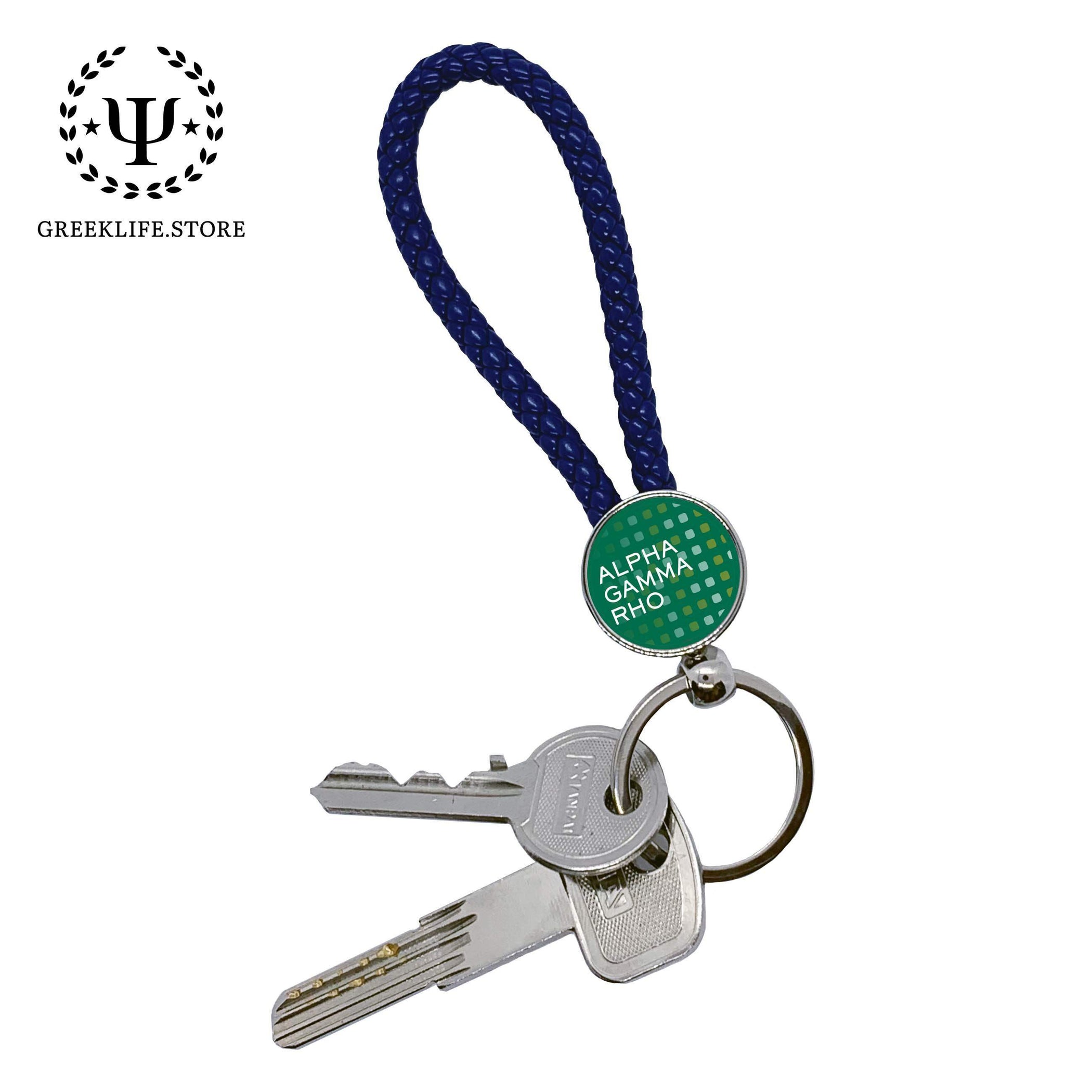 Alpha Gamma Rho Key chain round — GreekLife.Store