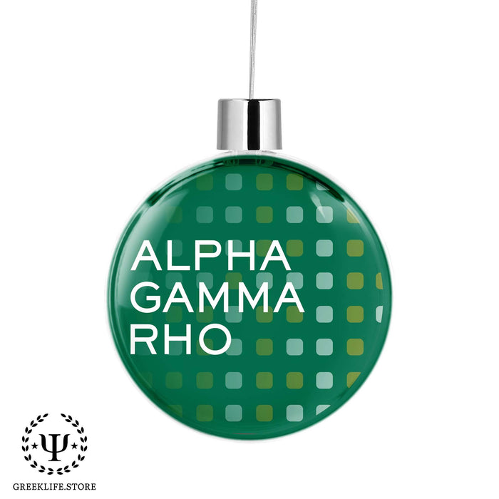 Alpha Gamma Rho Ornament - greeklife.store