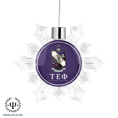 Tau Epsilon Phi Christmas Ornament Santa Magic Key
