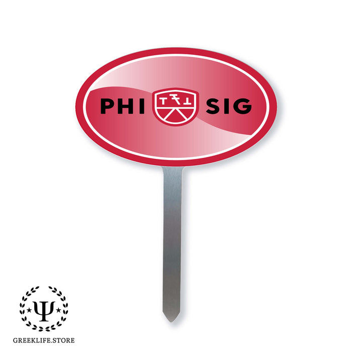Phi Sigma Kappa Yard Sign Oval