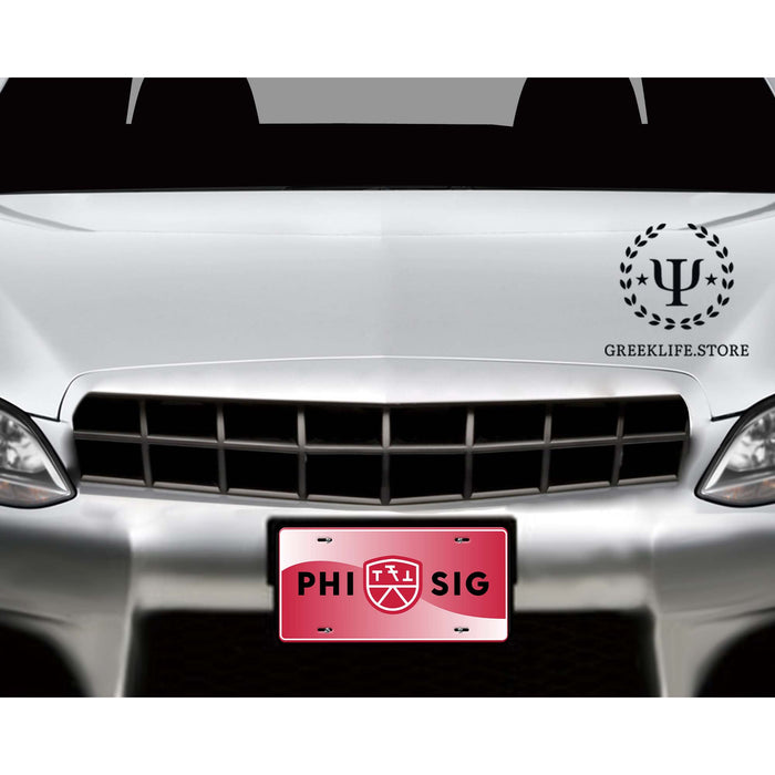 Phi Sigma Kappa Decorative License Plate