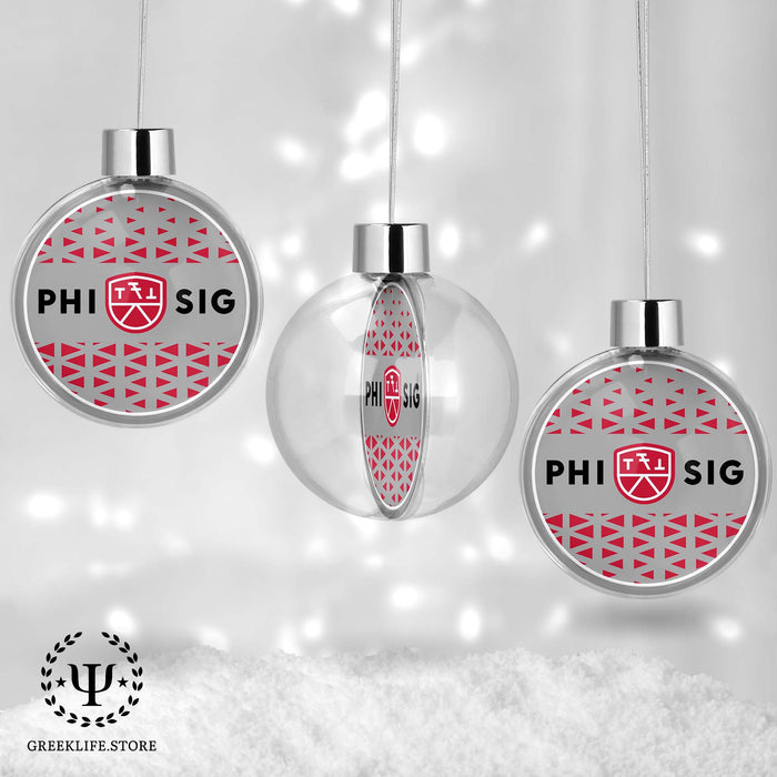Phi Sigma Kappa Christmas Ornament - Ball