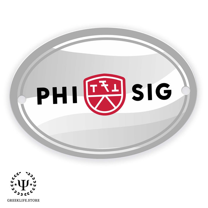 Phi Sigma Kappa Door Sign