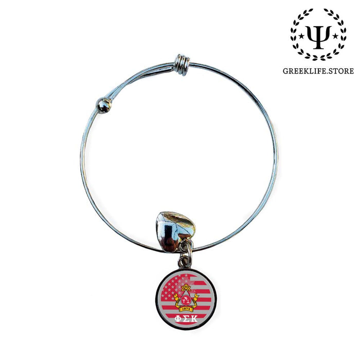 Phi Sigma Kappa Round Adjustable Bracelet