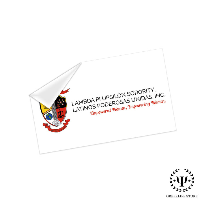 Lambda Pi Upsilon Decal Sticker