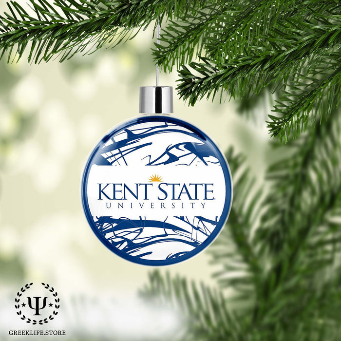 Kent State University Christmas Ornament Flat Round