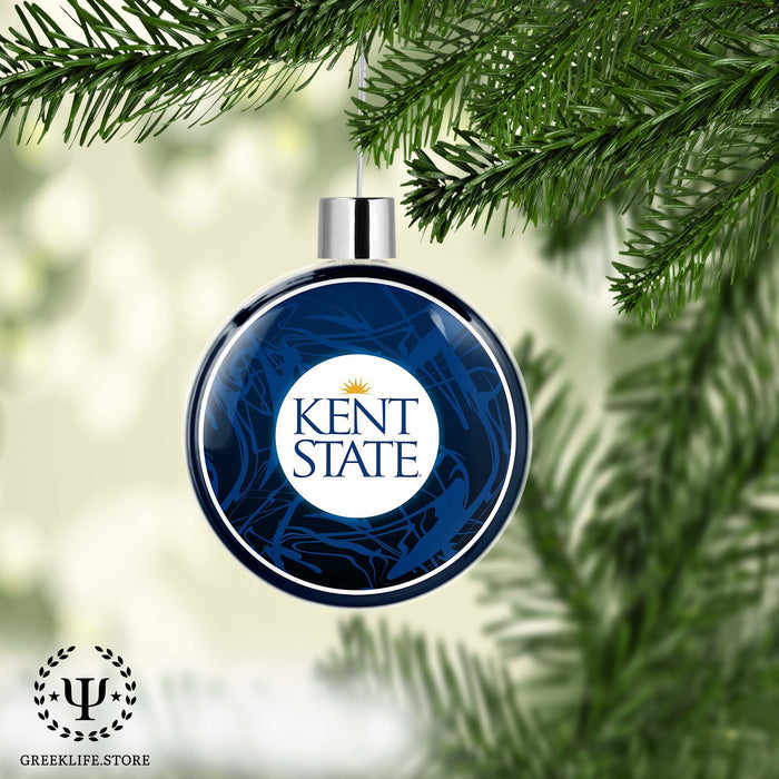 Kent State University Christmas Ornament Flat Round